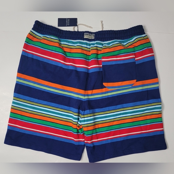 Polo Ralph Lauren Men Big & Tall Striped Fleece Short - Picture 6 of 7